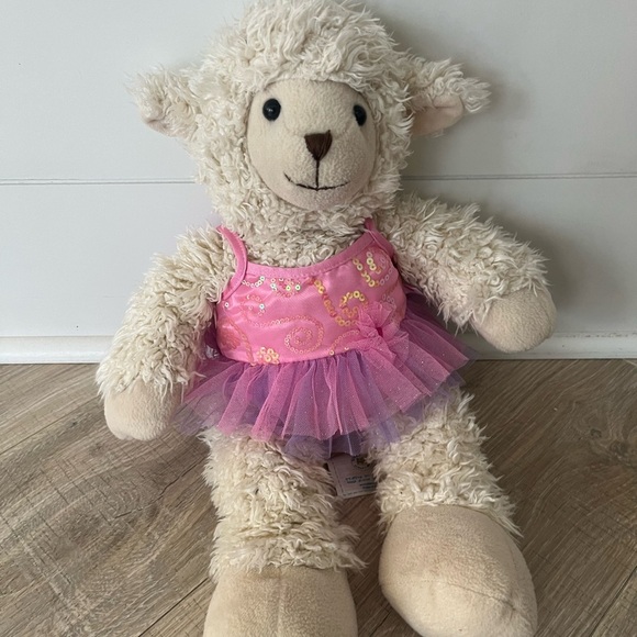 Vintage Build A Bear Lamb - Picture 1 of 4